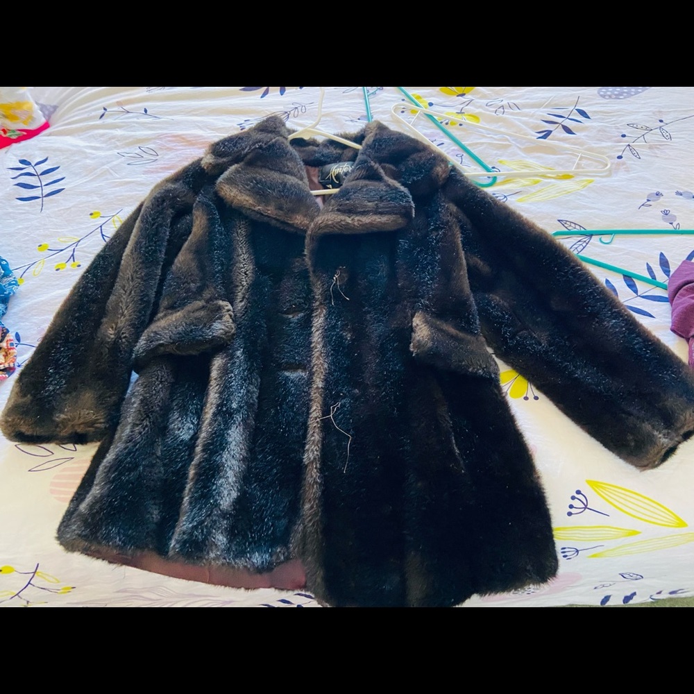 Thick Party jacket with no buttons on front still new